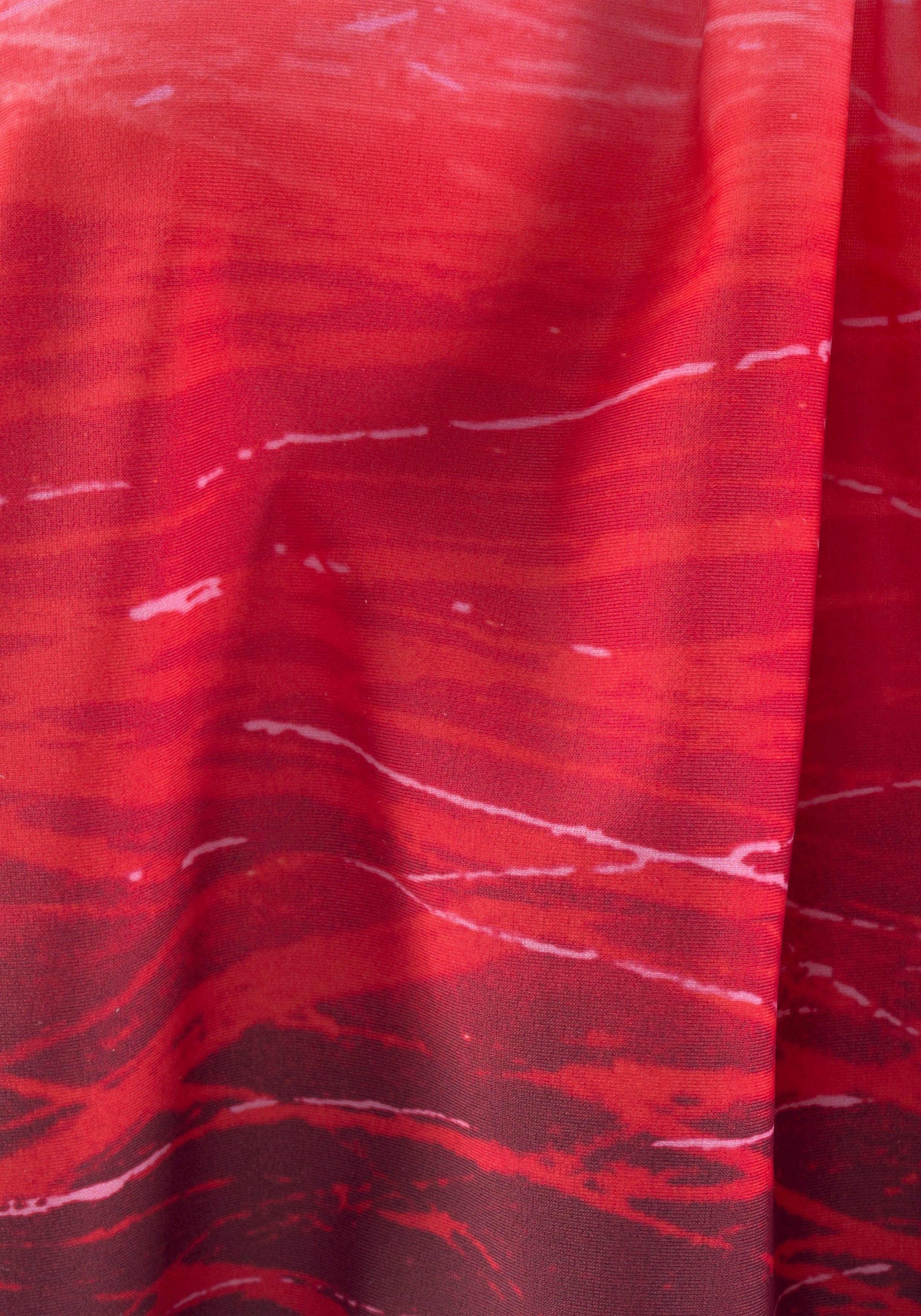 LASCANA Tankini mit Batikoptik