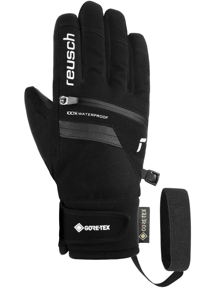 Reusch Fingerhandschuhe Travis GORE-TEX Junior in 7702 black / silver günstig kaufen