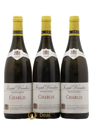 Chablis Joseph Drouhin 2006 - Lot de 3 Bouteilles