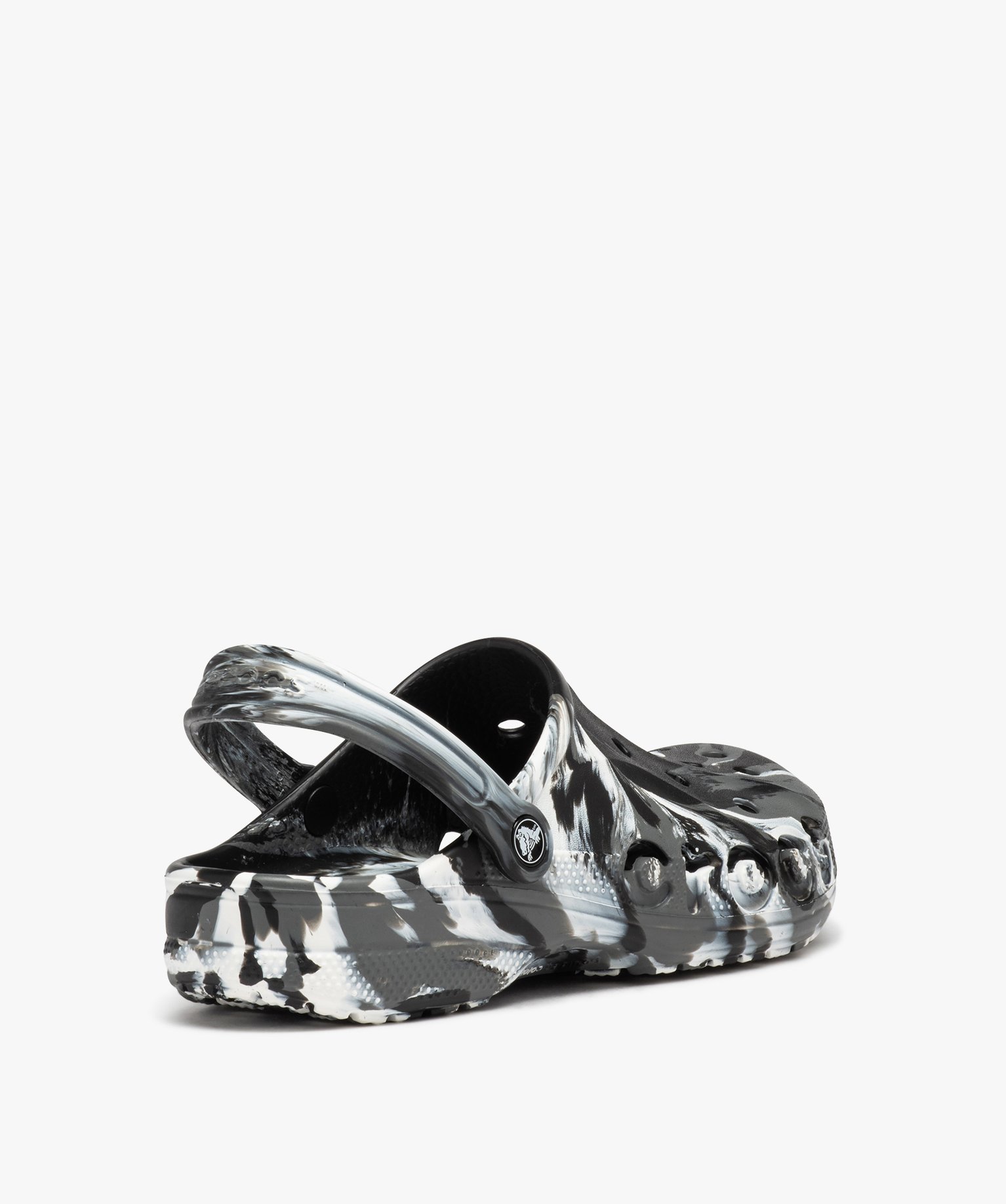 Sabots souples homme dessus perforé effet marbré - Crocs noir | GEMO