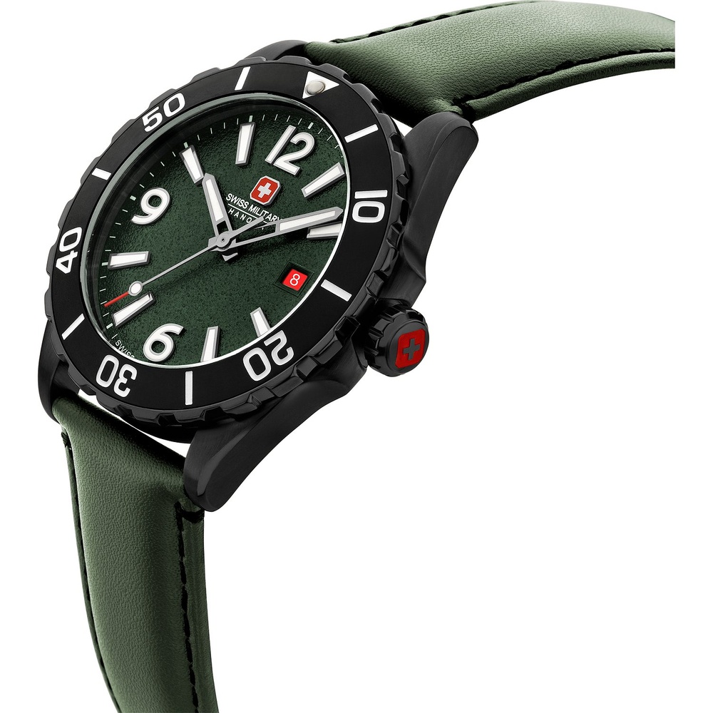 SWISS MILITARY HANOWA Montre pour hommes Acier inoxydable Montre