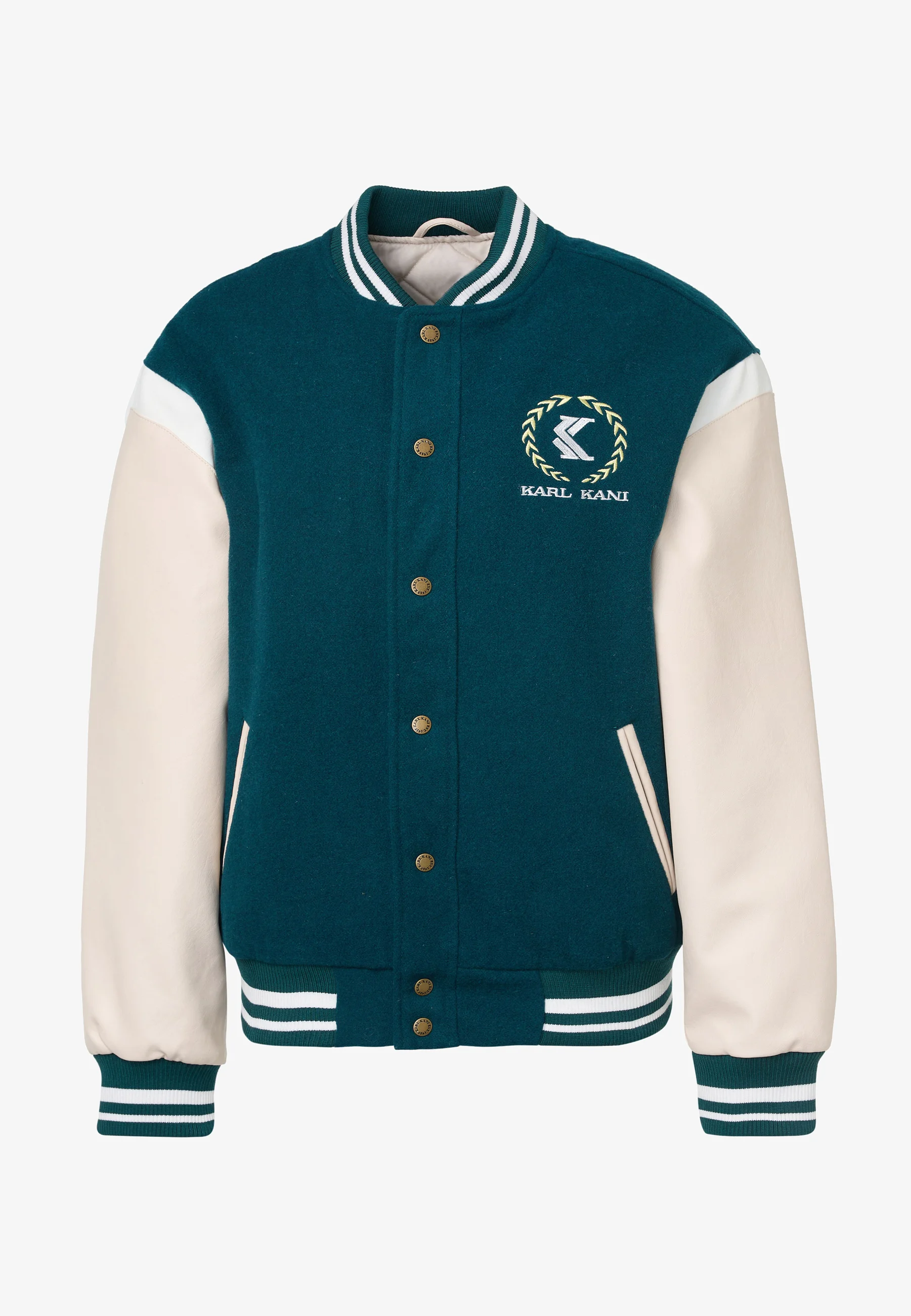 Chaqueta universitaria con emblema retro de Karl Kani - Chaqueta bomber