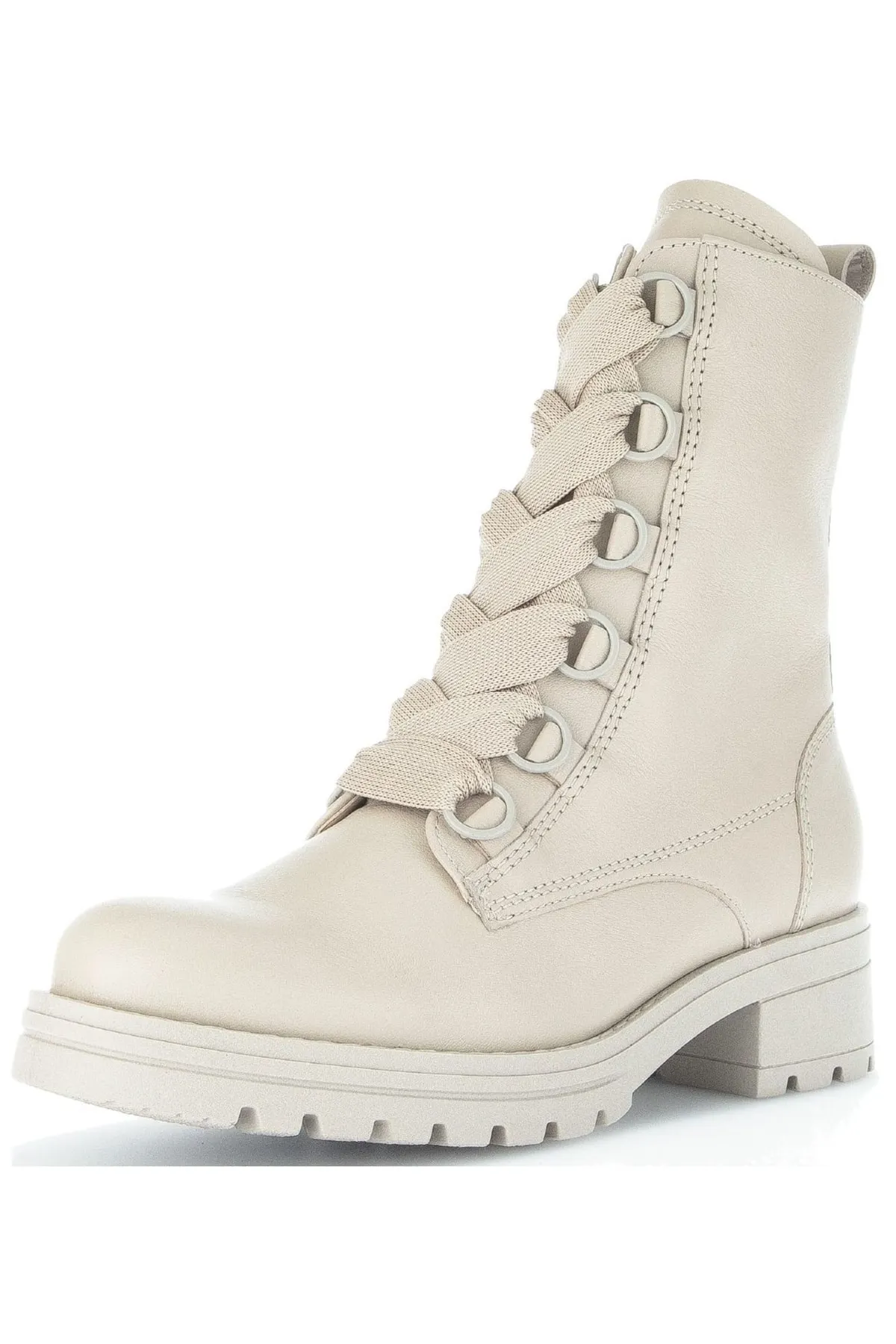 GABOR  Stiefelette - Beige - Blockabsatz