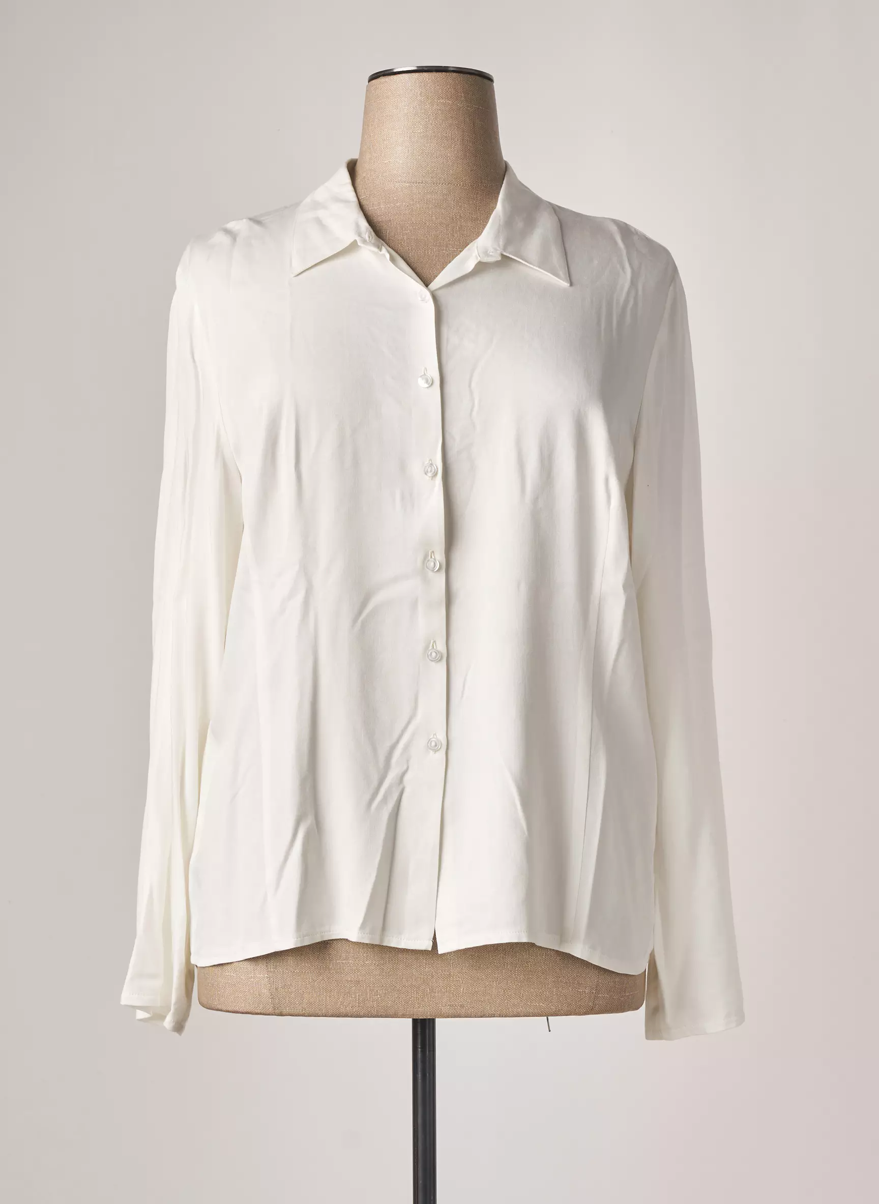 Gevana Chemisiers Femme couleur beige