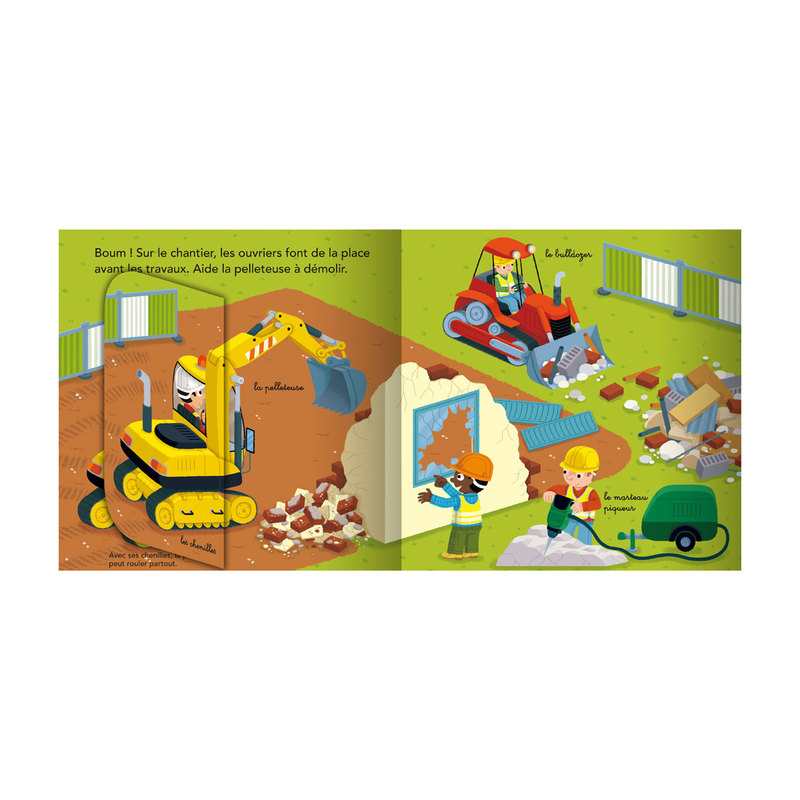 Livre Kididoc Quel chantier ! - Nathan Jeunesse