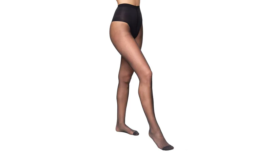 DIM Damen figurformende Feinstrumpfhose Sublim 15 DEN noir