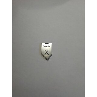 Token Bannerform Zerstört in silber