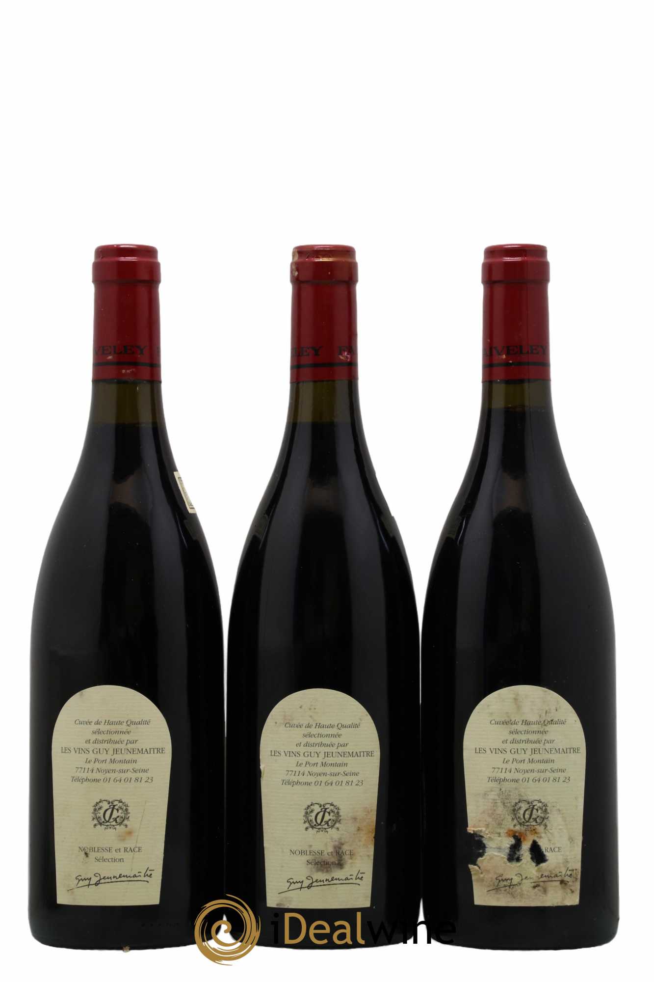 Chambertin Clos de Bèze Grand Cru Faiveley  1997 - Lot de 3 Bouteilles