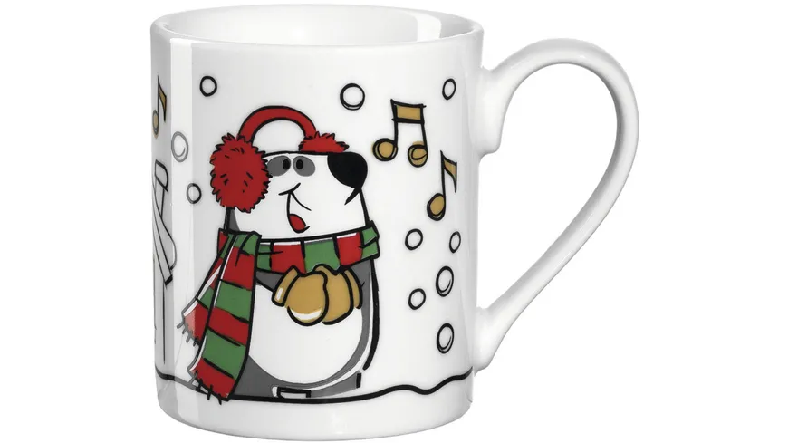 LEONARDO Tasse Bambini Natale Panda 0,2l