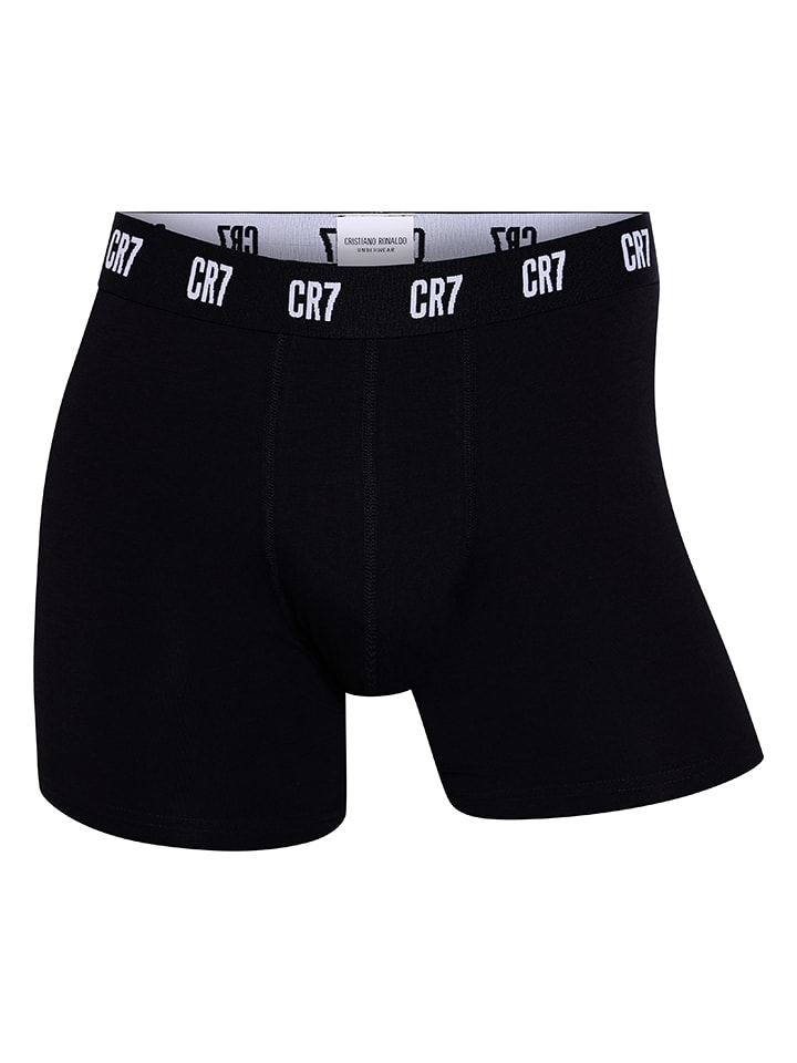 CR7 5er-Set: Boxershorts in Blau/ Schwarz/ Dunkelgrün günstig kaufen