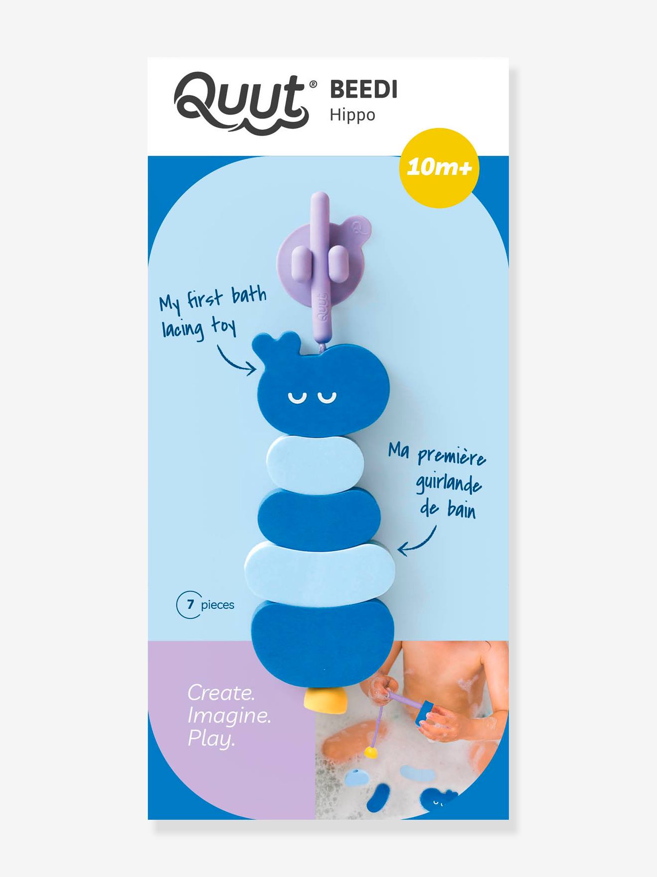 Quut Baby Badespielzeug Beedi QUUT - blau