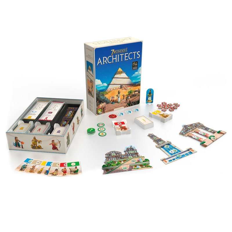 Jeu de société 7 wonders architects Asmodée