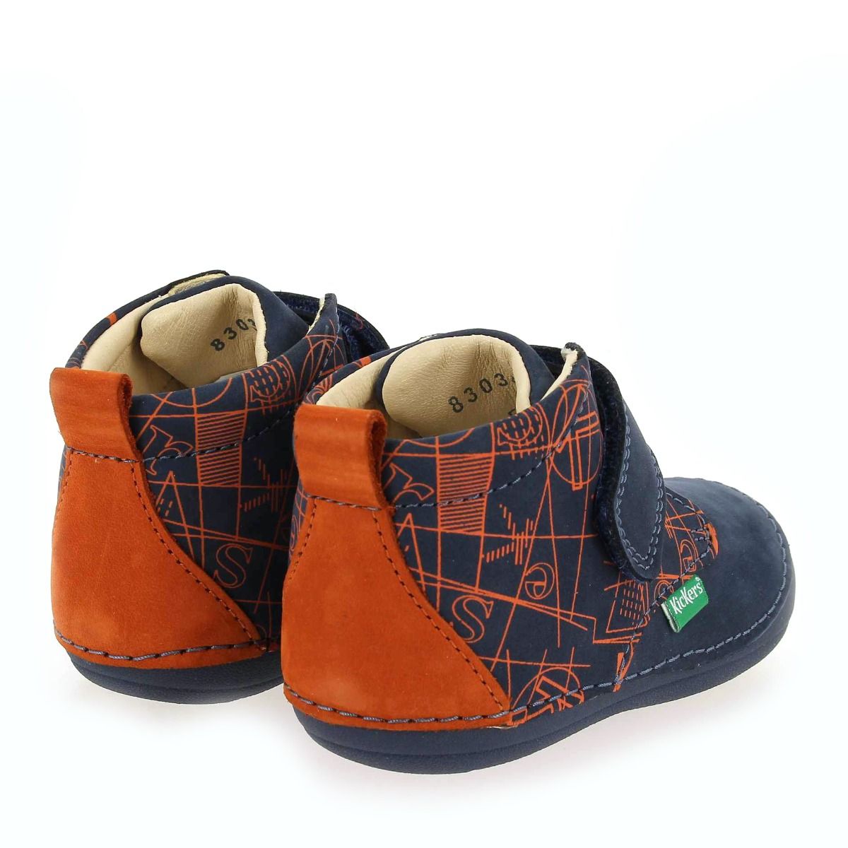 Kickers  SABIO GRAPHIC  - Marine Orange