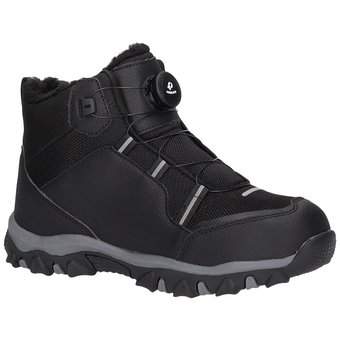 Run Lifewear Schnür Boots in schwarz