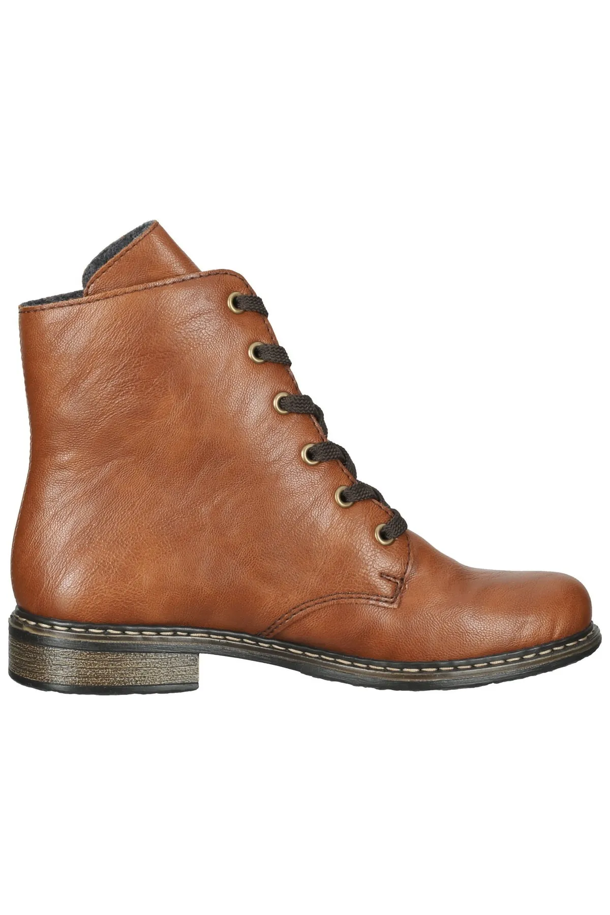 Rieker  Stiefelette - Braun - Blockabsatz