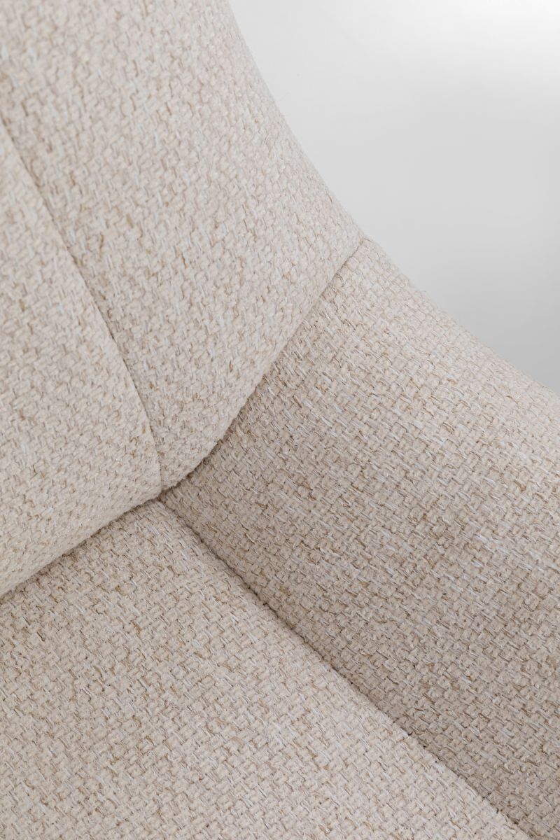 KARE Drehstuhl Baron Beige