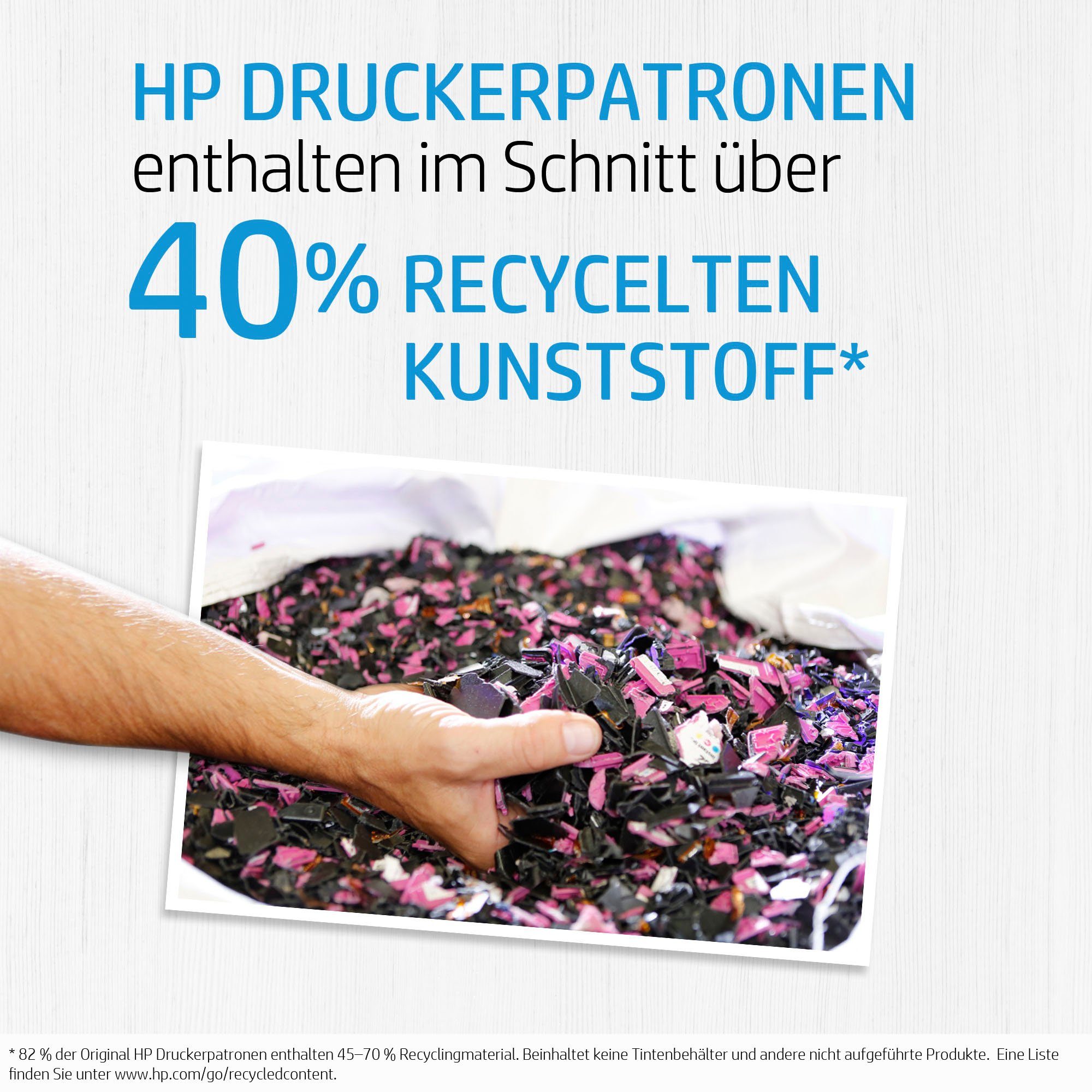 HP 301 Tintenpatrone (Spar-Set, original Druckerpatrone 301 Doppelpack CH561EE schwarz)