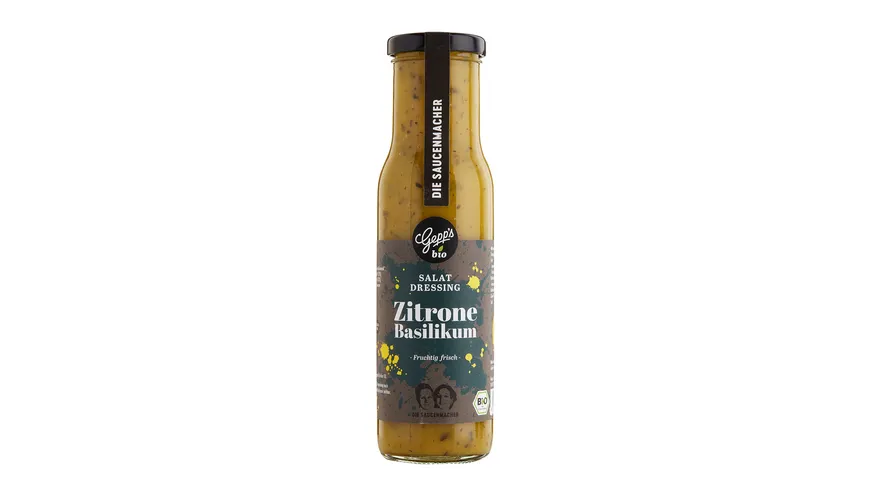Gepp's Salat Dressing Zitrone Basilikum 250 ml