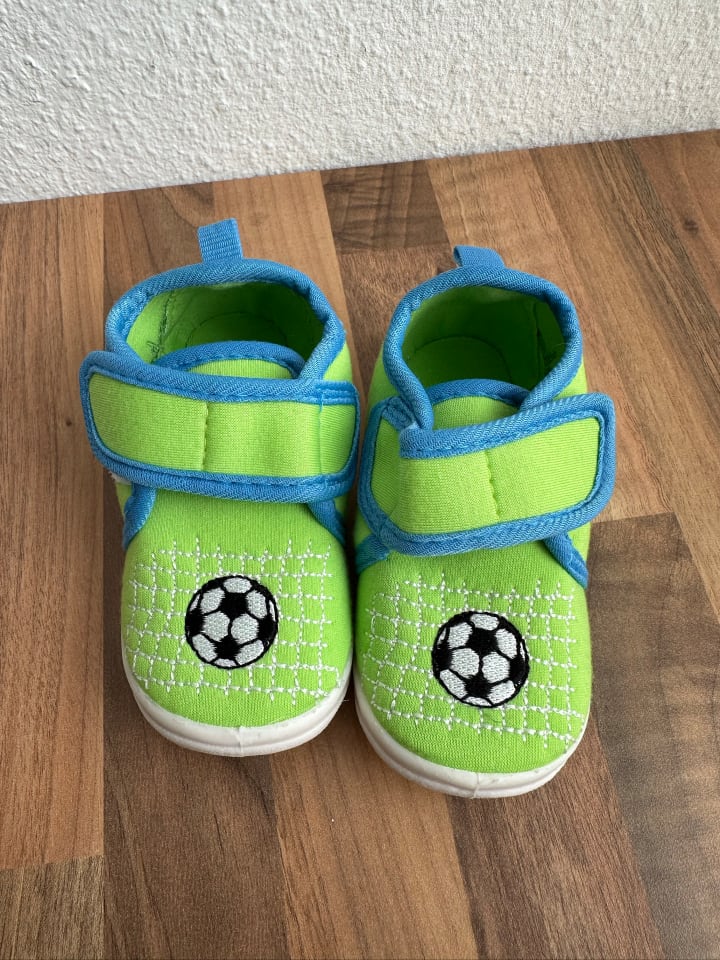 Playshoes Hausschuhe in Grün günstig kaufen 22/23