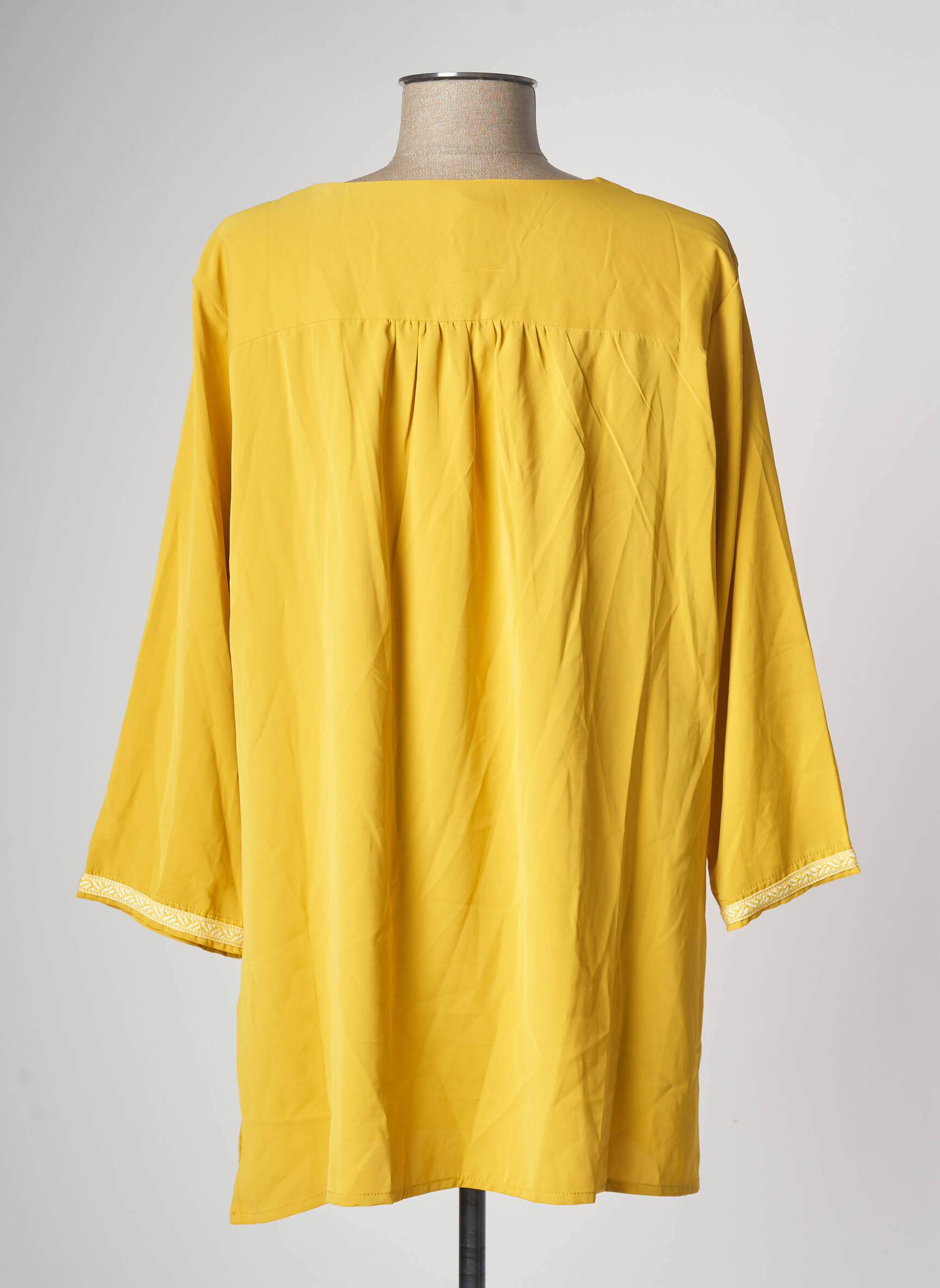 Noogat By Akoz Tuniquemanchelongue Femme couleur jaune