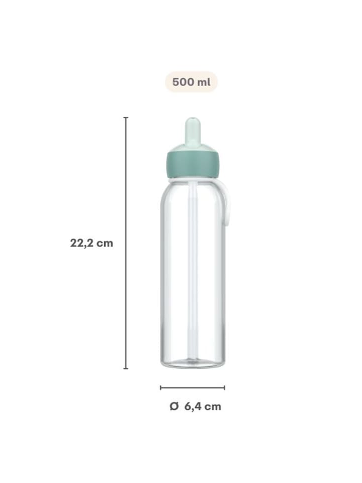 Mepal Wasserflasche Flip-Up Campus 2025 500 ml in Cool Pink günstig kaufen onesize