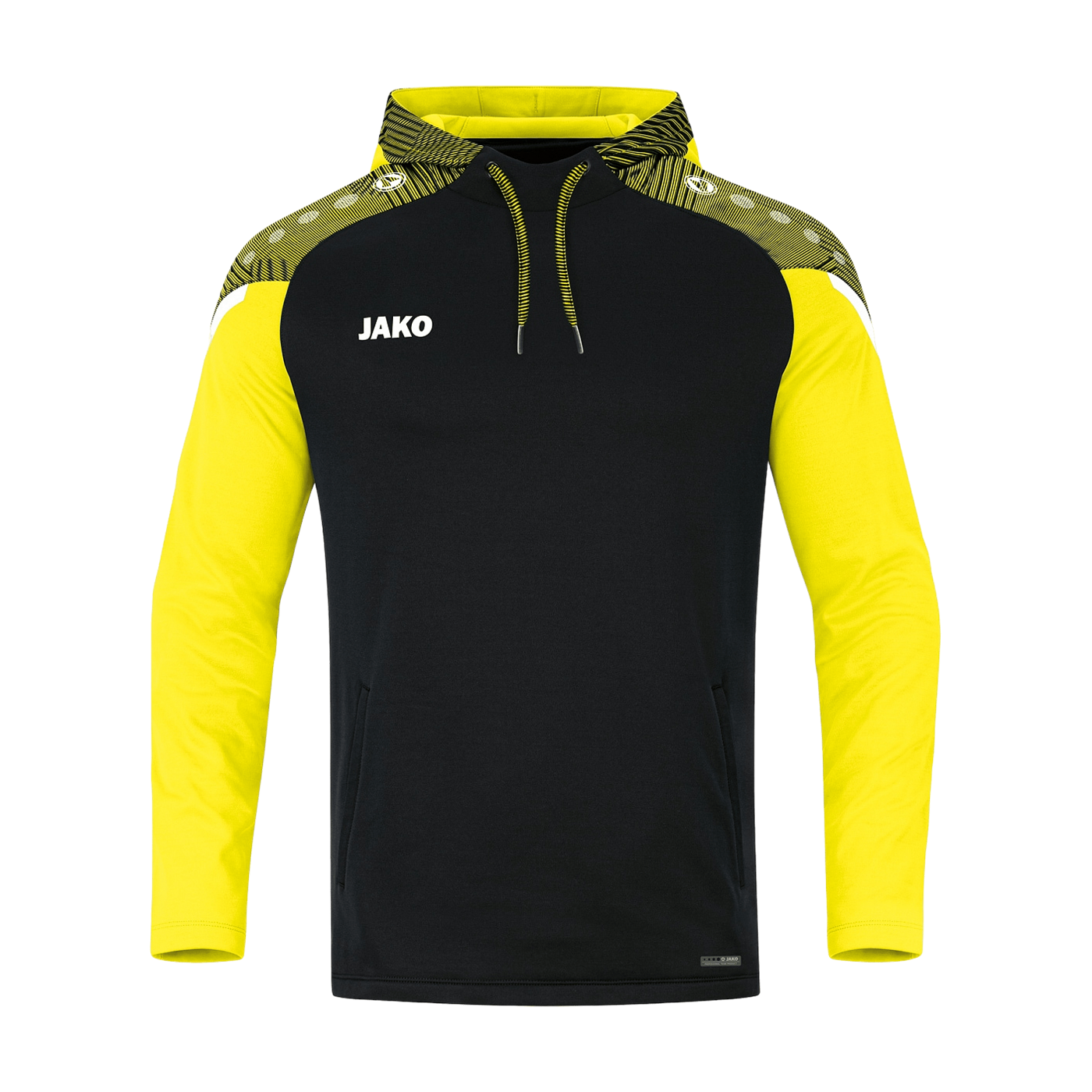 JAKO Performance Hoody Schwarz Gelb F808