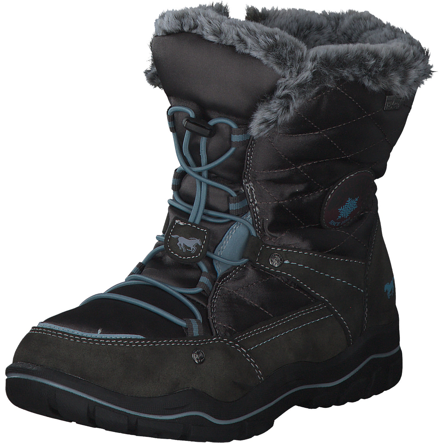 Mustang 5061602, Winterstiefel, Kinder, dunkelgrau