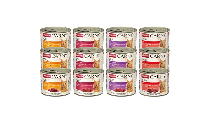 ANIMONDA Katzennassfutter Carny Adult Mix 2400 g