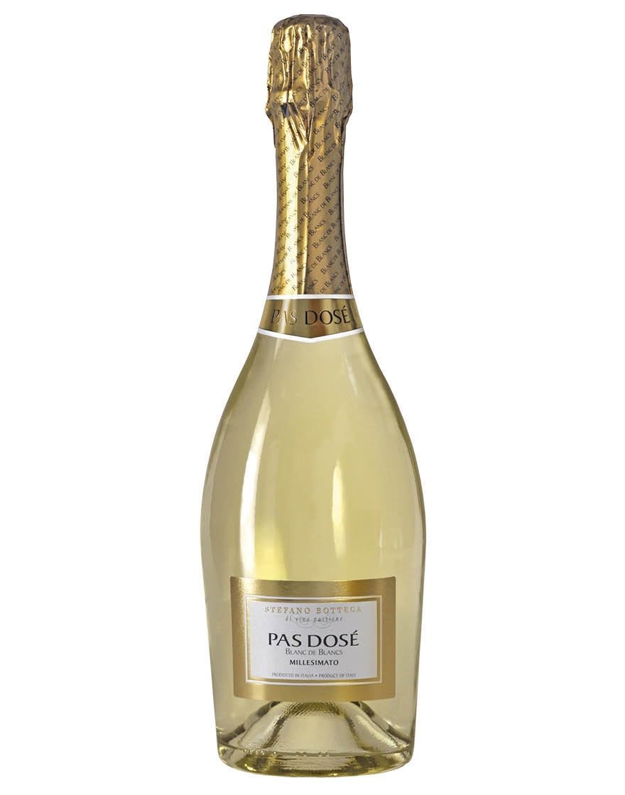 Vino Spumante Pas Dosé Blanc de Blancs Stefano 2022 Bottega 0,75 ℓ