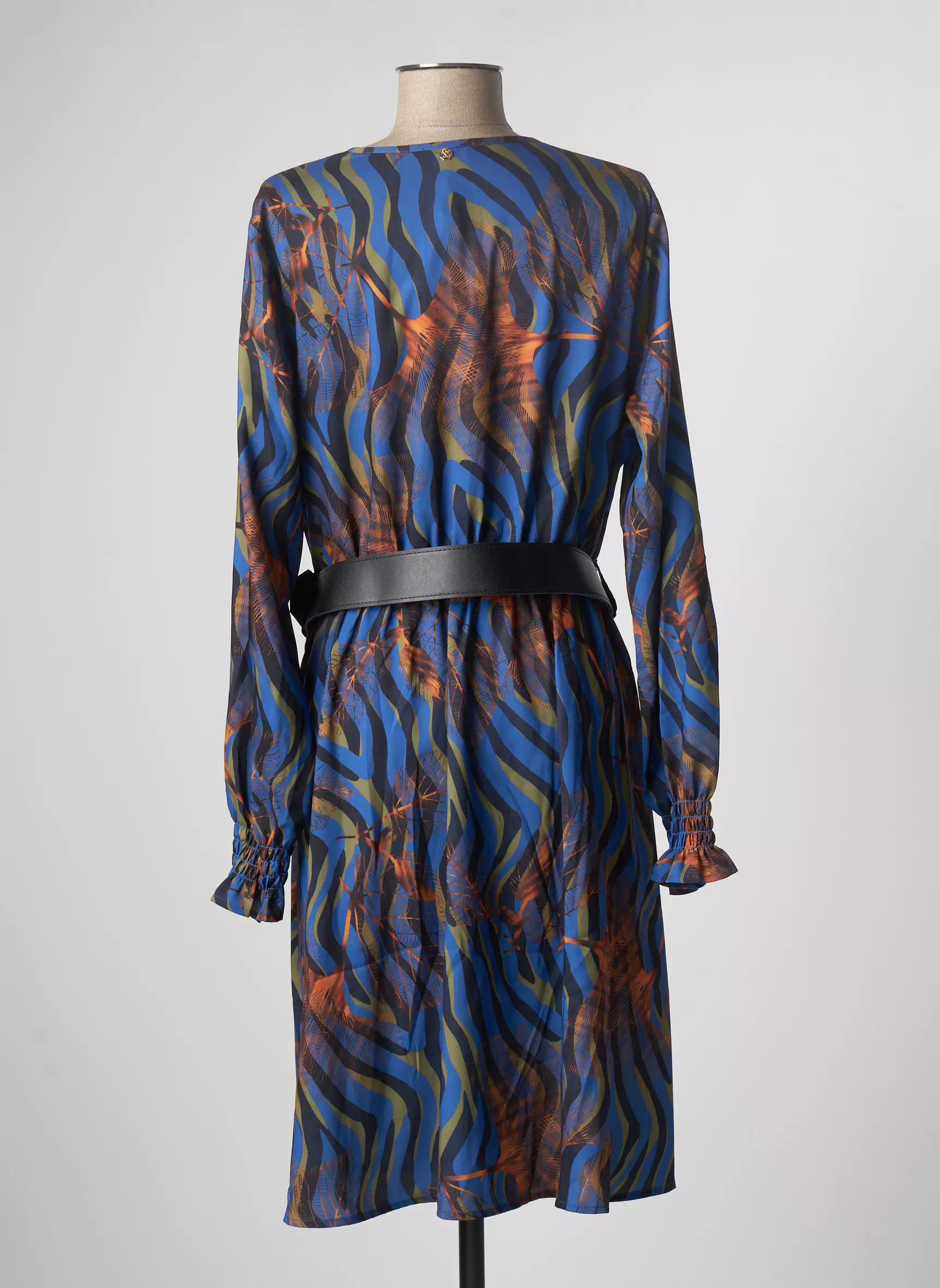 Xt Studio Robes Mi Longues Femme couleur bleu