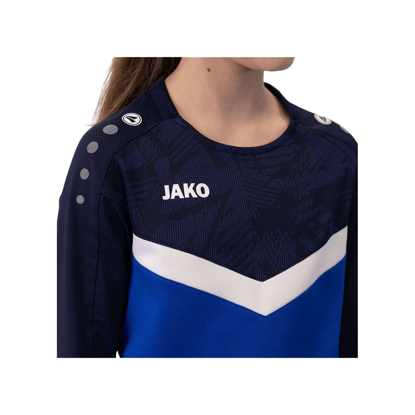JAKO Iconic Sweatshirt Kids Blau F403