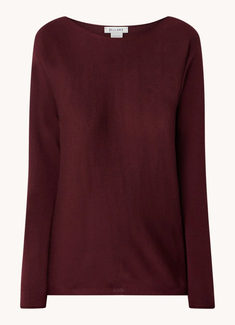 Bellamy Judith fine-knit merino wool pullover