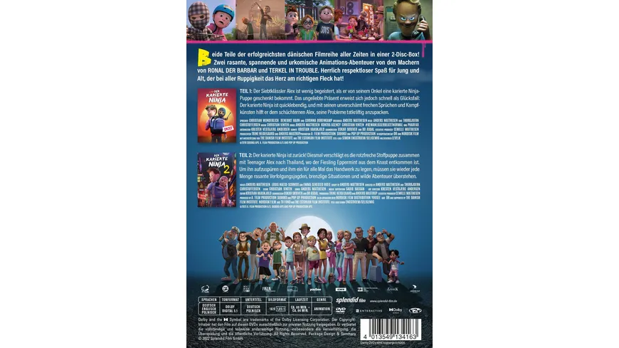 Der karierte Ninja 1 & 2  [2 DVDs]
