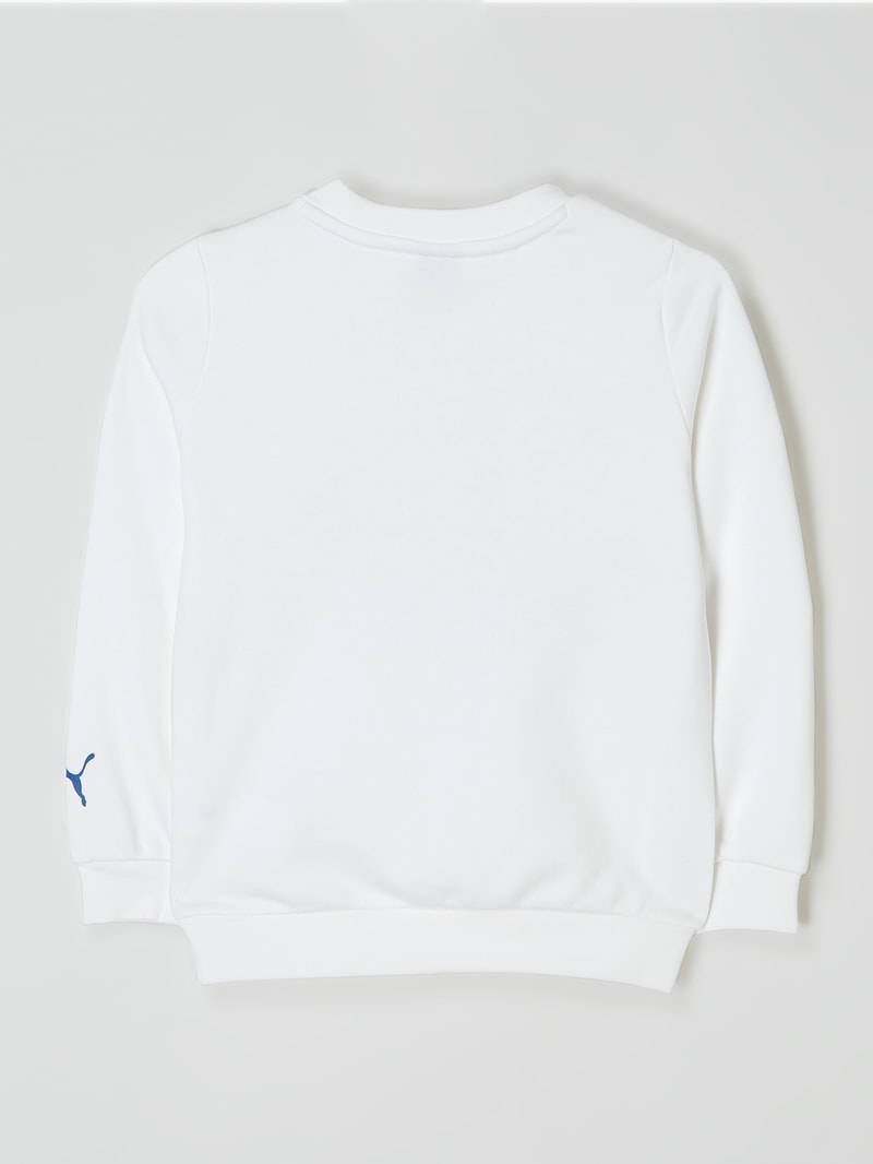 Regular Fit Sweatshirt mit Logo in weiß