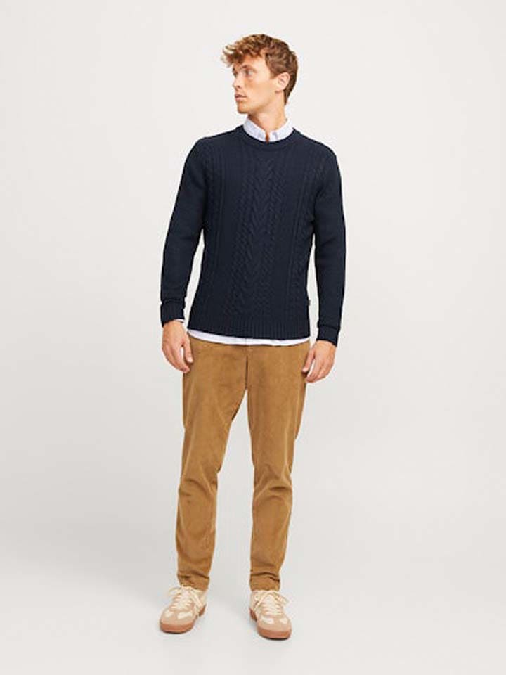 Jack & Jones Pullover in Dunkelblau günstig kaufen