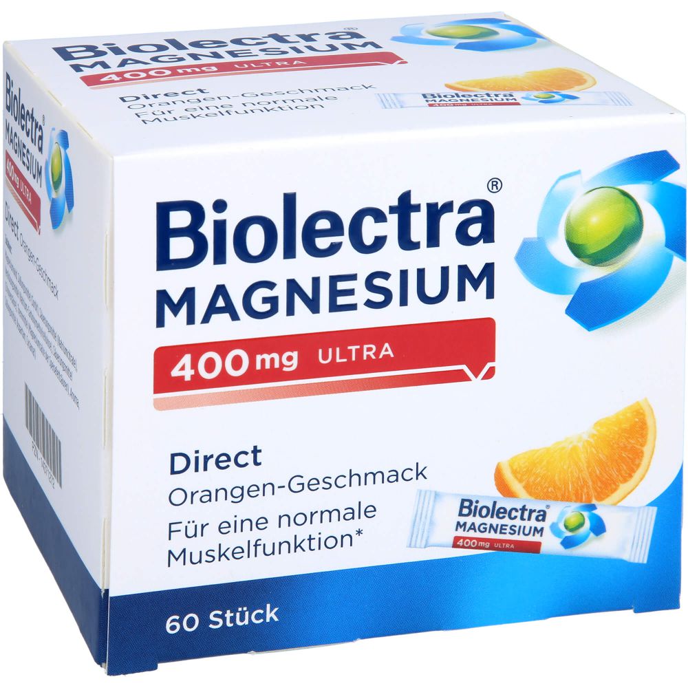 Magnesium 400 mg ultra Direct Orange