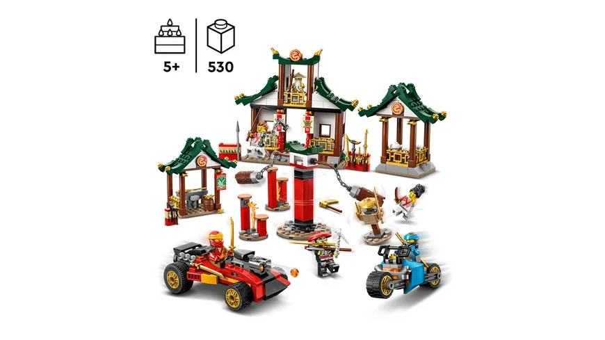 LEGO NINJAGO 71787 Kreative Ninja Steinebox, Konstruktionsspielzeug