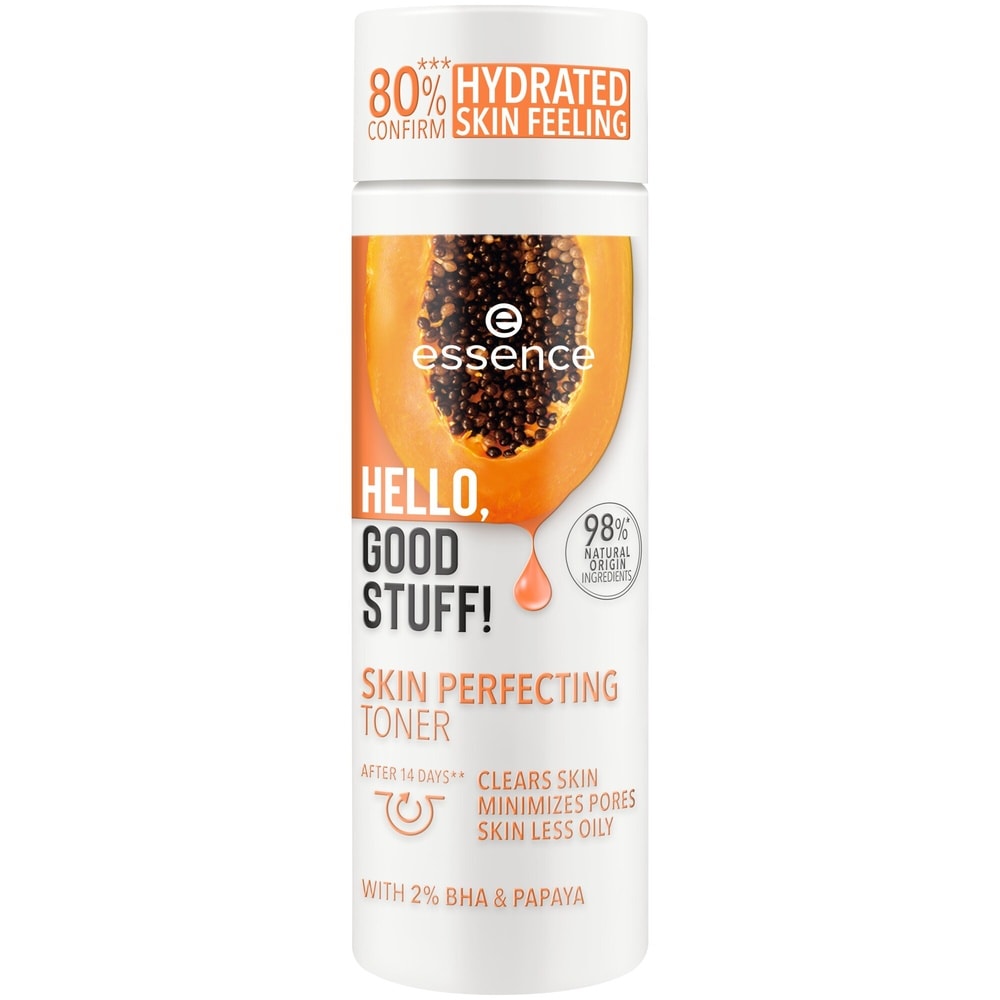 essence Hello, Good Stuff! Skin Perfecting Toner lotion tonique Lotion Tonique