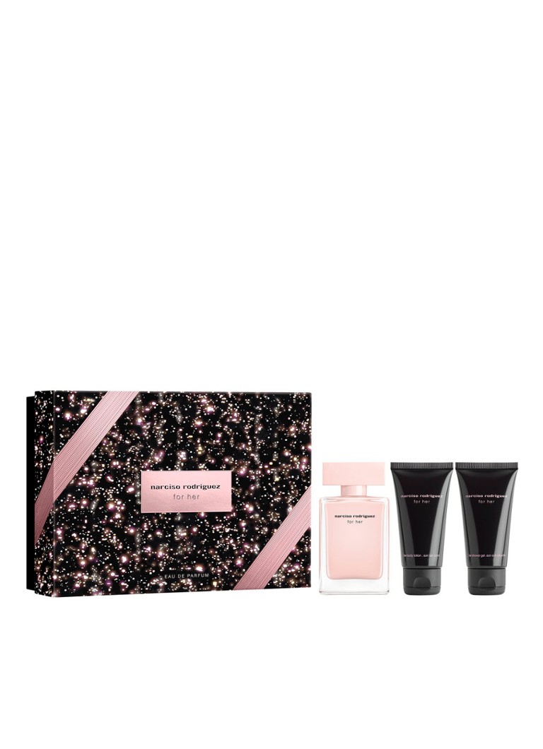 Narciso Rodriguez For Her - Eau de Parfum Mirisni set - Limitirano izdanje seta za njegu