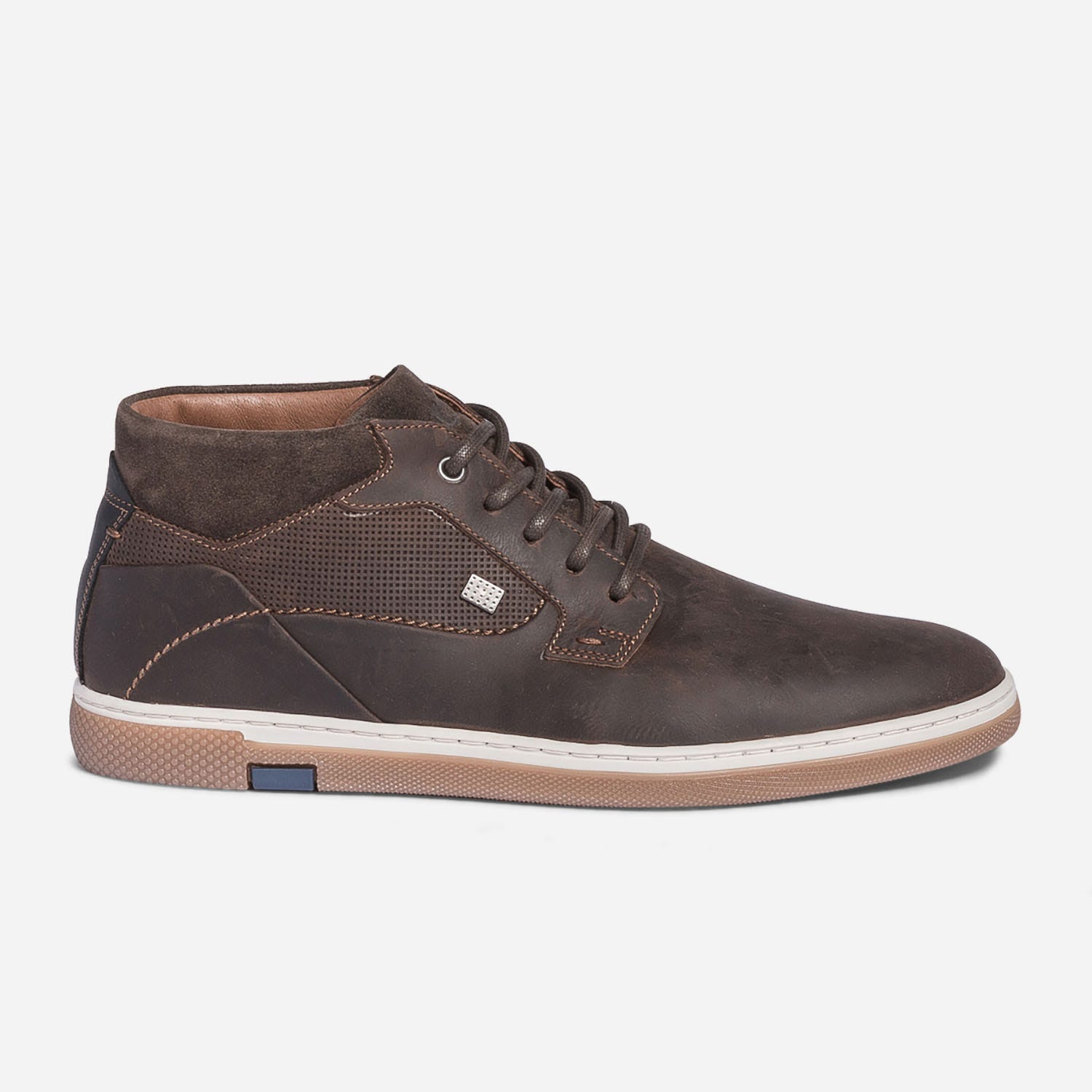 Derby confort montant TBS marron en cuir