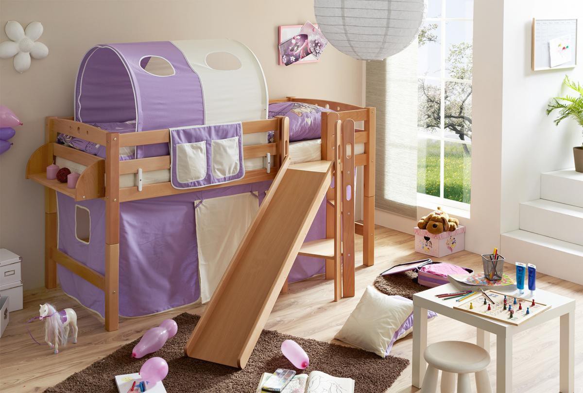 Ticaa Podestbett mit Rutsche 