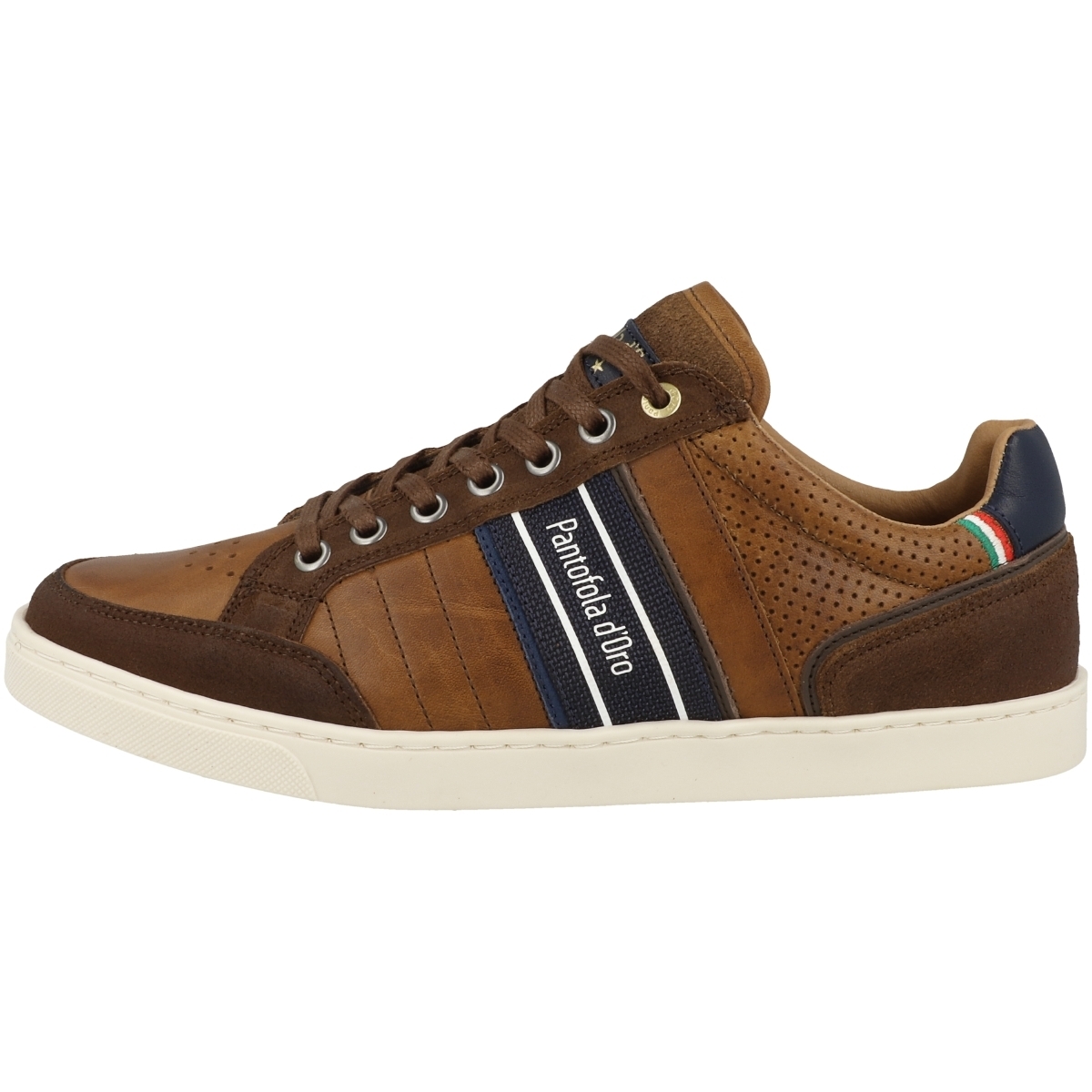 Pantofola d Oro Laceno Uomo Low Sneaker Low braun