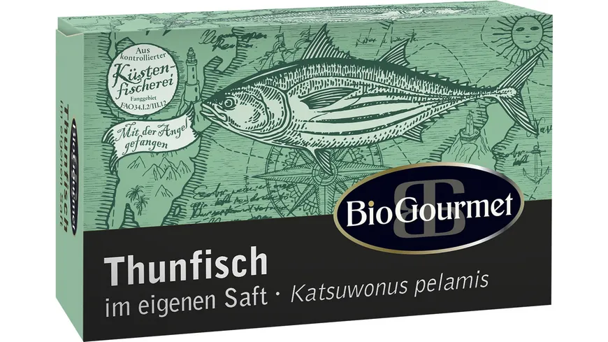 BioGourmet Thunfisch im eigenen Saft 120 g