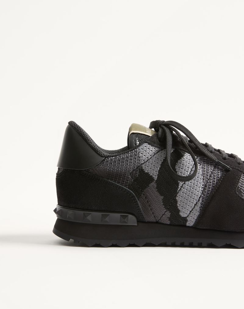 Baskets Rockrunner camouflage en tissu mesh