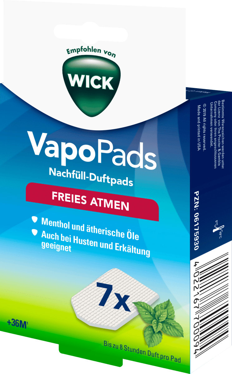 Vapo Pads Menthol, 7 St