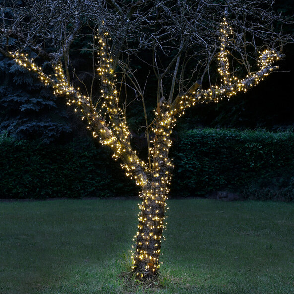 Lichterkette 200 LED, warmweiß