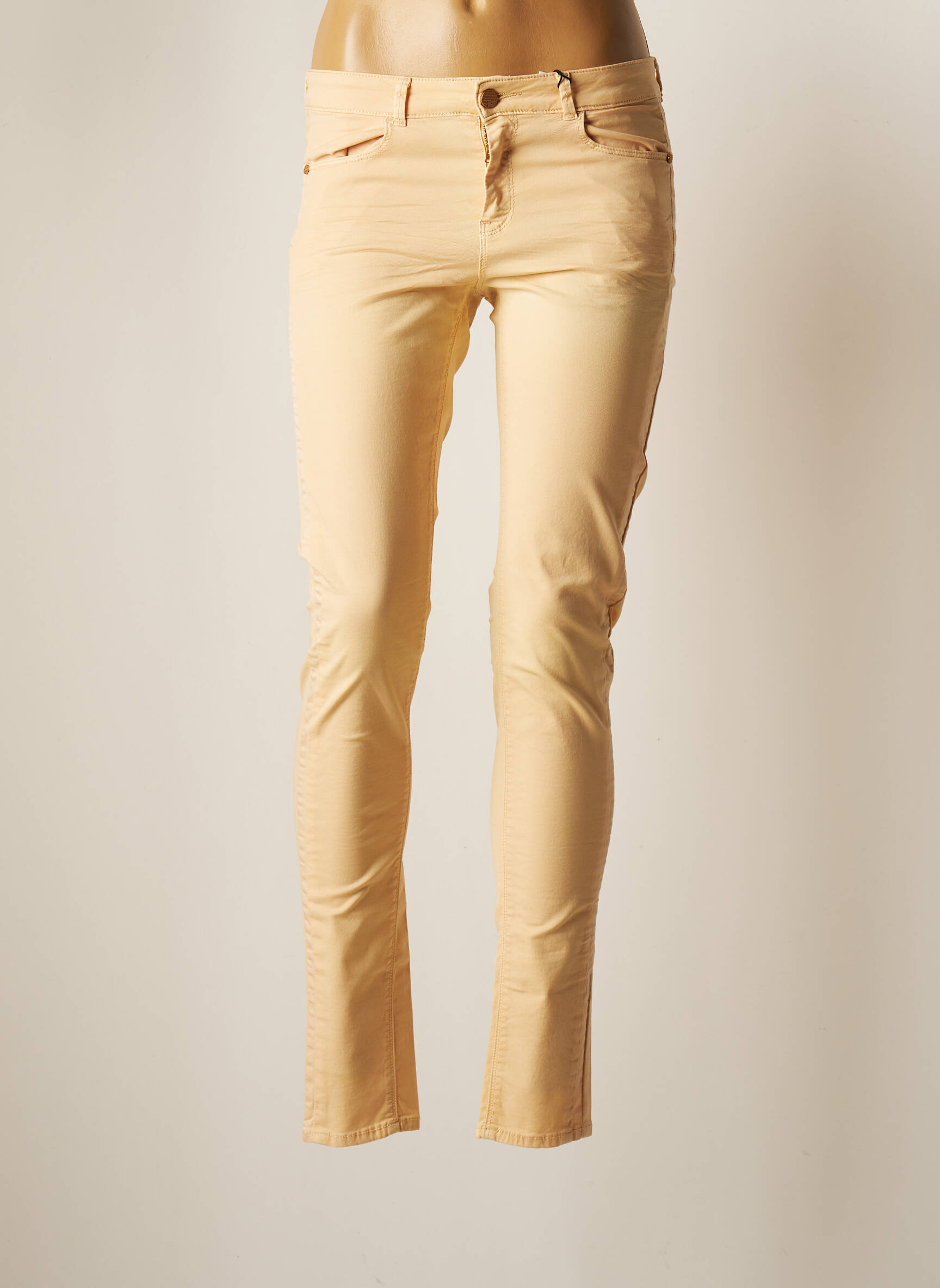 Cks Jeans Coupe Slim Femme couleur orange