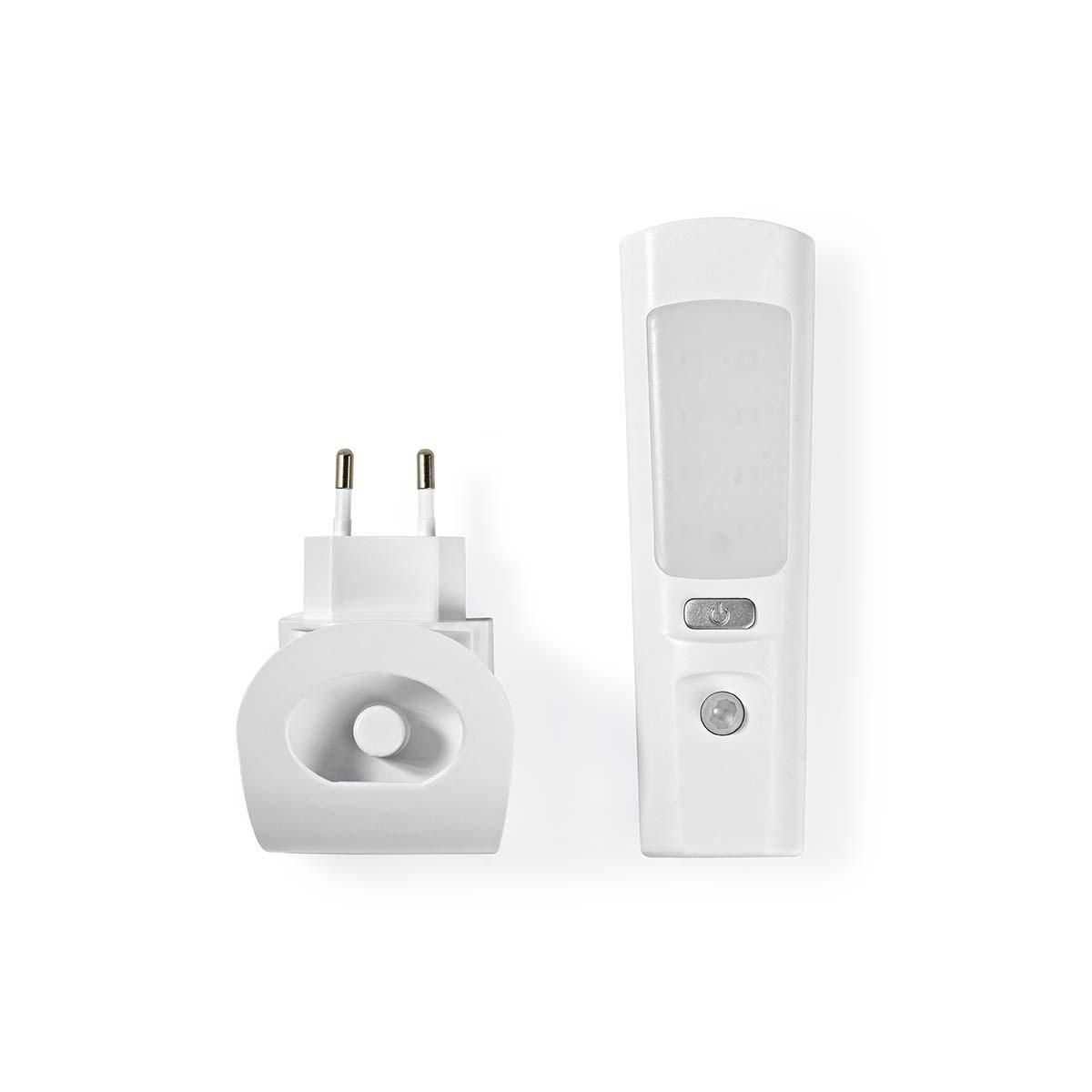 Nedis LNLGTRHWT Orientierungs-LED-Licht und Taschenlampe