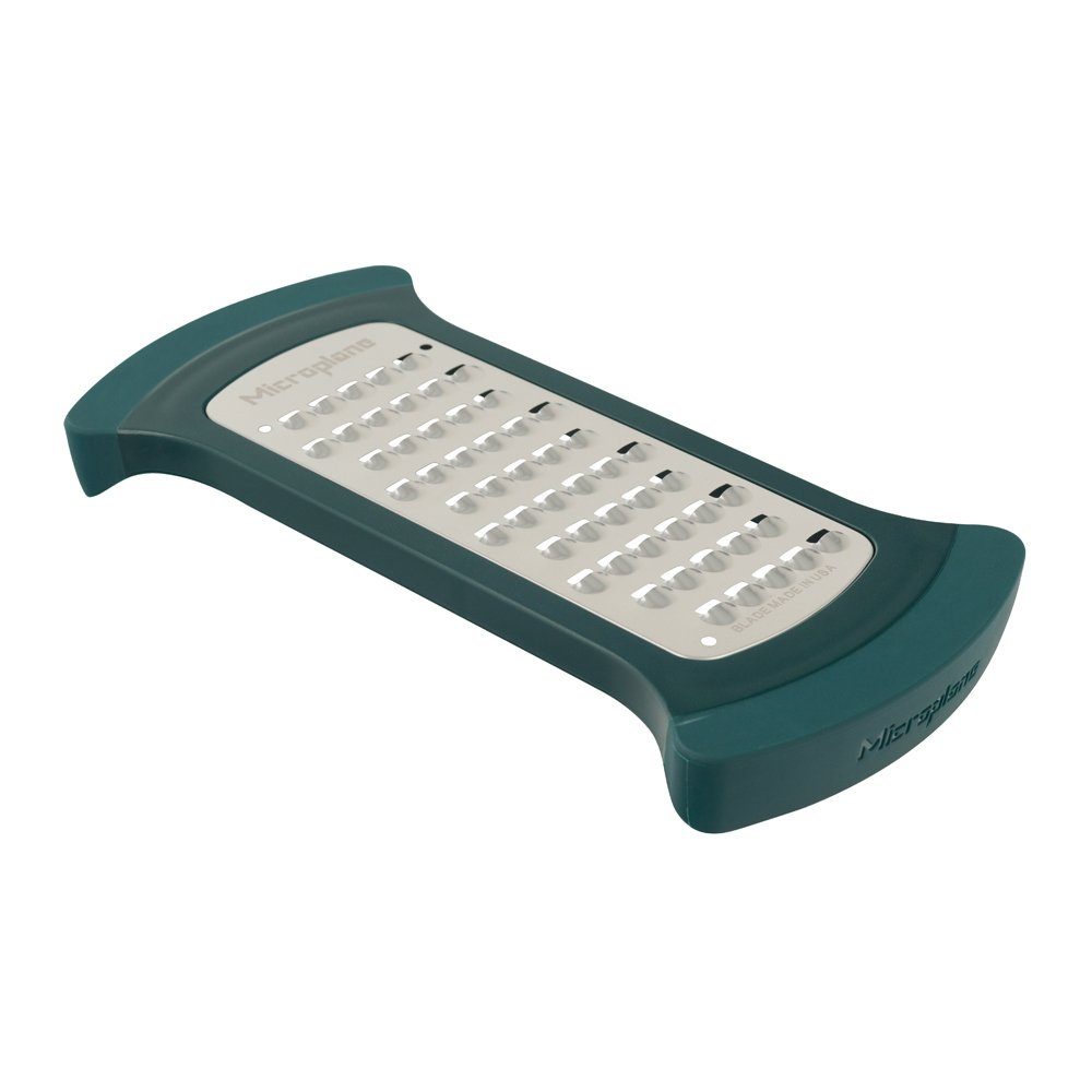 Microplane Küchenreibe Specialty, Edelstahl, Schüsselreibe sehr grob