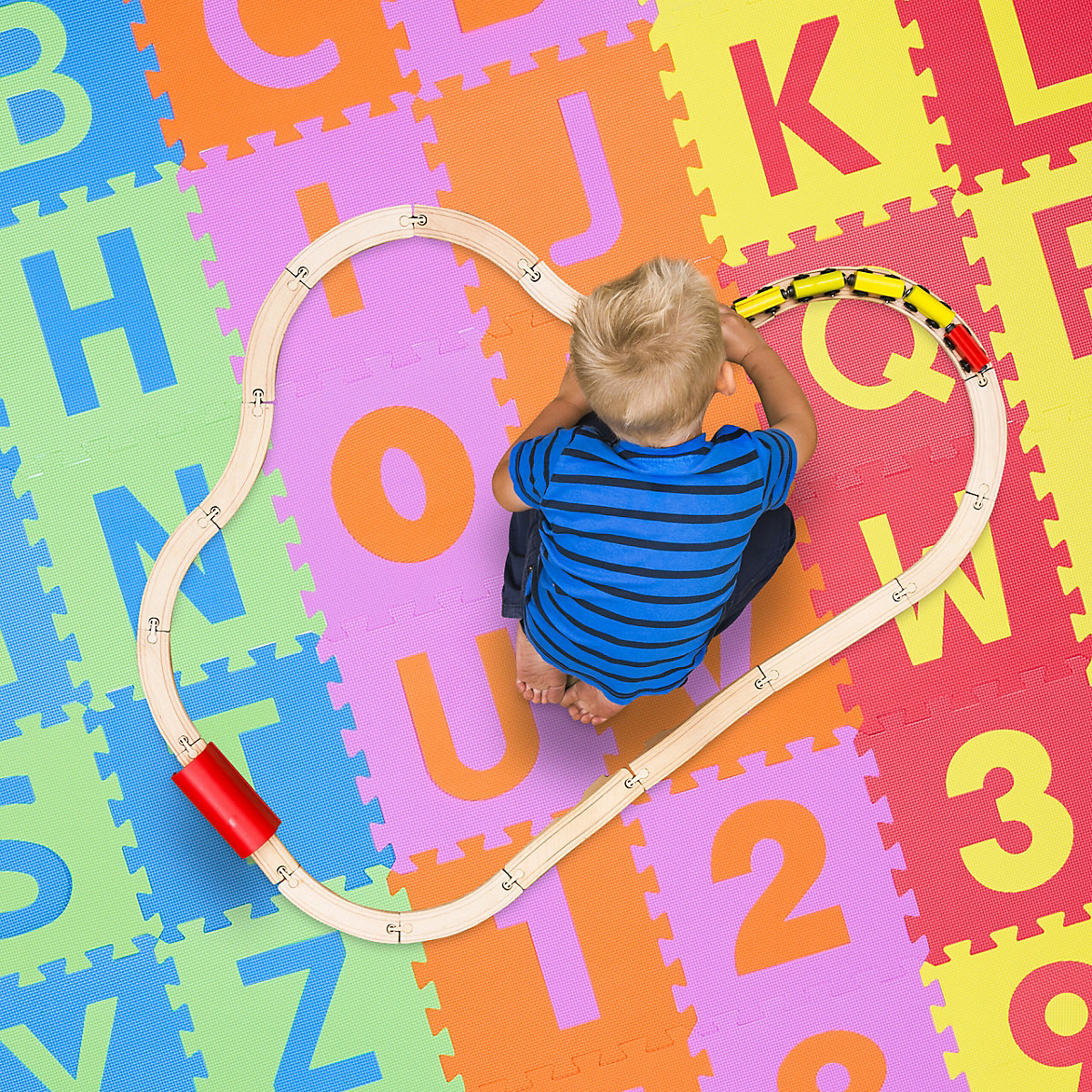 Spielmatte Puzzle 86-teiliges Set